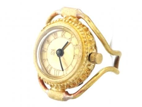 リングウォッチ2点　チャンドラーシェルモチーフ＆ORIENT時計セット CHANDLER RING COVER WATCH（チャンドラー リング カバー