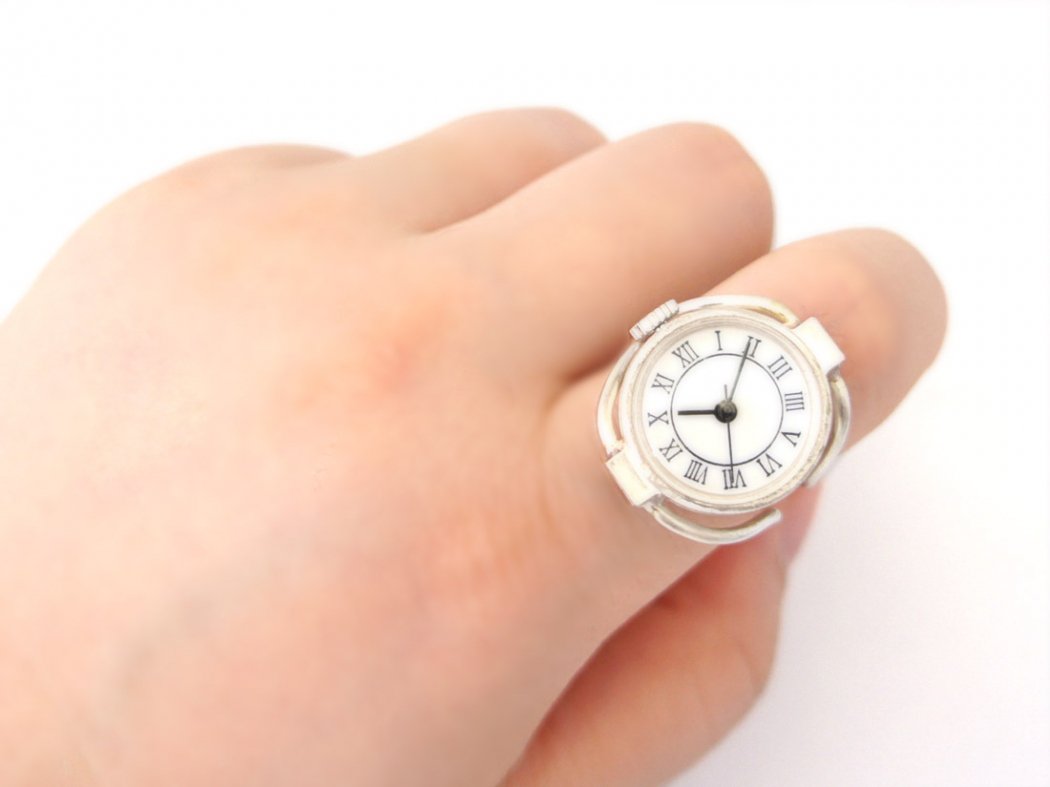 リングウォッチ（指輪時計） #RS-03 - 手作り腕時計・懐中時計・日時計の通販 JHA Online Store