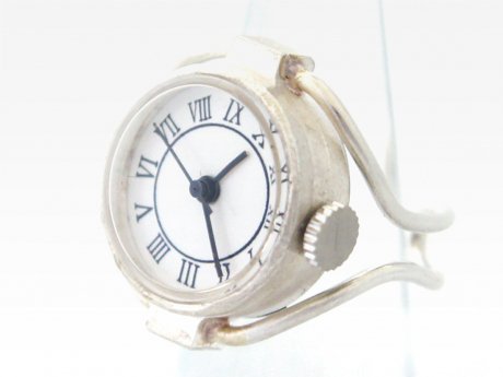 リングウォッチ（指輪時計） #RS-03 - 手作り腕時計・懐中時計・日時計