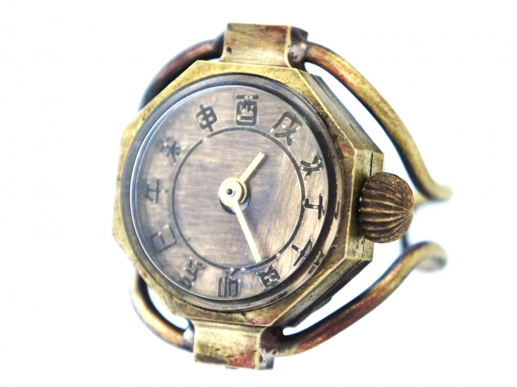 リングウォッチ（指輪時計） #RBW-01 - 手作り腕時計・懐中時計・日