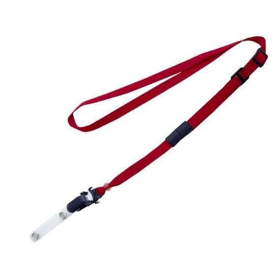 社員専用の不思議な筒とストラップセット 環境配慮型商品】名札・社員証を首から下げるネックストラップでフック