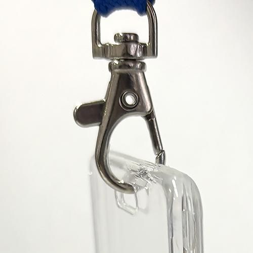 2枚用 ハードカードケース(たて型/上入れ式/クリア仕上）指穴