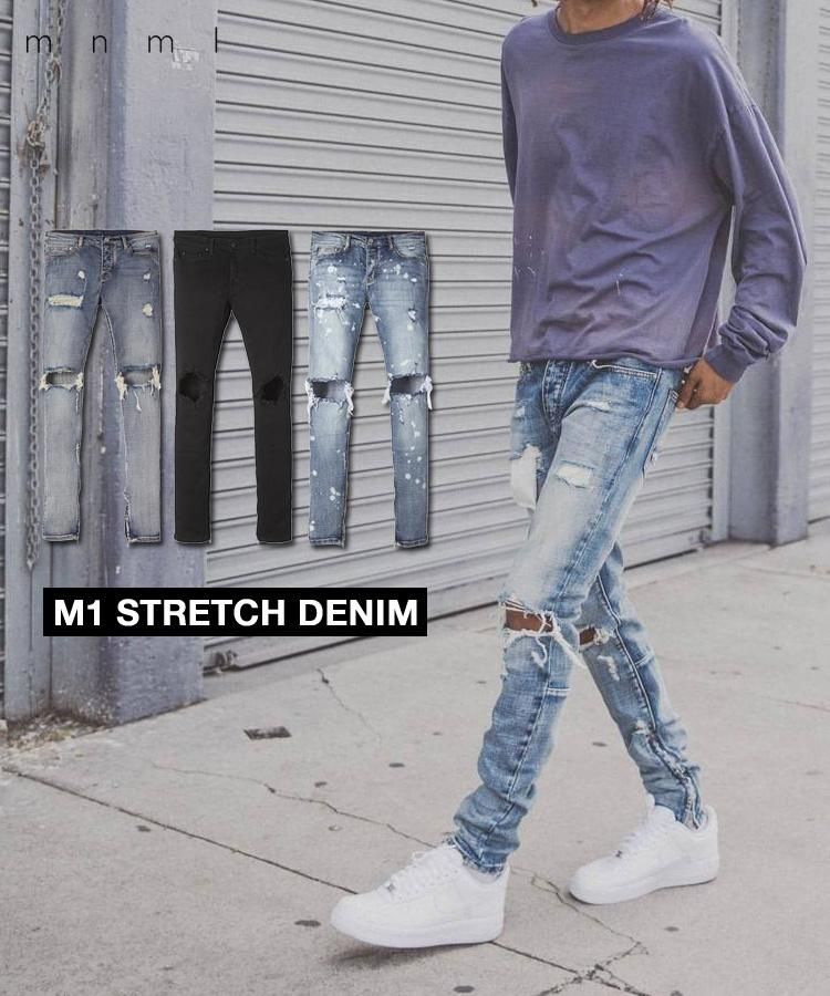 mnml 28 サイズ M1 stretch Denim - デニム/ジーンズ