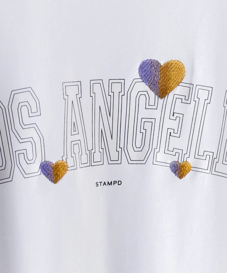 LOS ANGELES LOVE TEE / ホワイト [SLA-M2487TE]