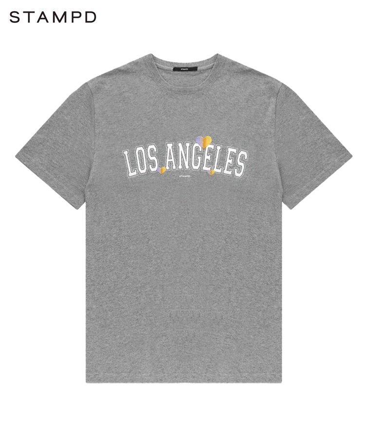 LOS ANGELES LOVE TEE / グレー [SLA-M2487TE]