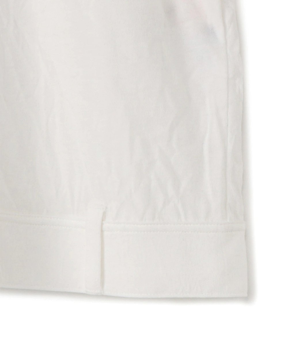 C/Pe Washer Jersey Hem Docking Short Sleeves Cut Sew / ۥ磻 [GT-T02-012-1-01]