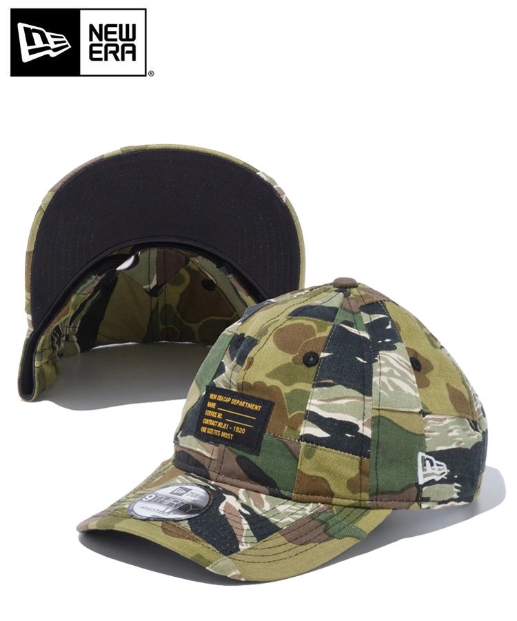 NEW ERA / ニューエラ 2021'S/S COLLECTION「9THIRTY パッチワークカモ