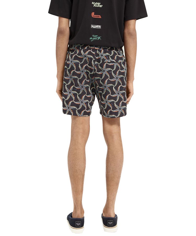 Printed recycled nylon swim shorts / ֥å [292-38601]