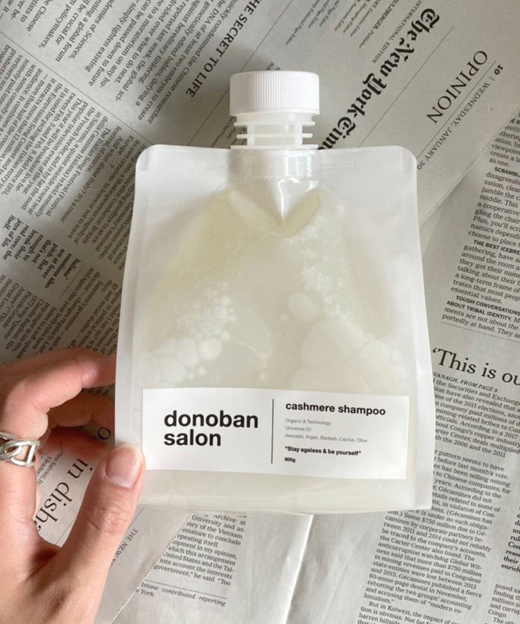 ≪配合ダメージ補修と頭皮環境の改善≫ Cashmere Shampoo詰め替え用 600g Donoban salon