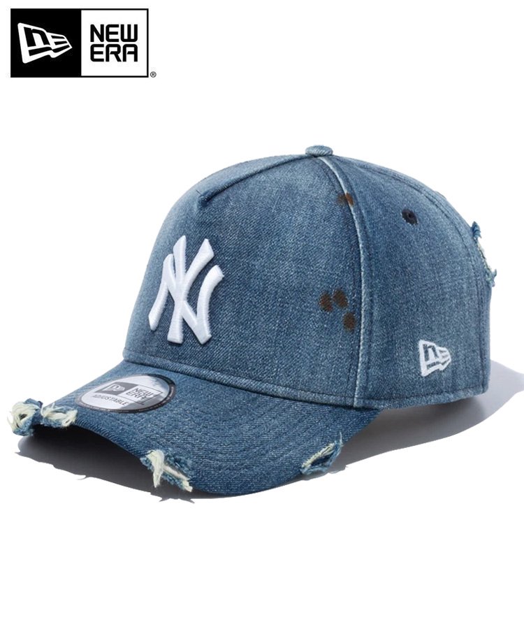 NEW ERA / ニューエラ 2021'A/W COLLECTION「9FORTY A-Frame ニューヨーク・ヤンキース ダメージドデニム」