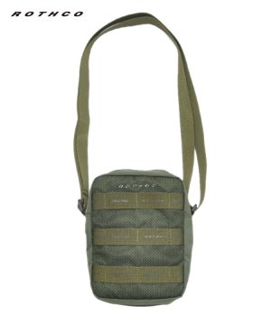 <img class='new_mark_img1' src='https://img.shop-pro.jp/img/new/icons5.gif' style='border:none;display:inline;margin:0px;padding:0px;width:auto;' />MESH TAPE SHOULDER PACK / カーキ [ROTHCO037]