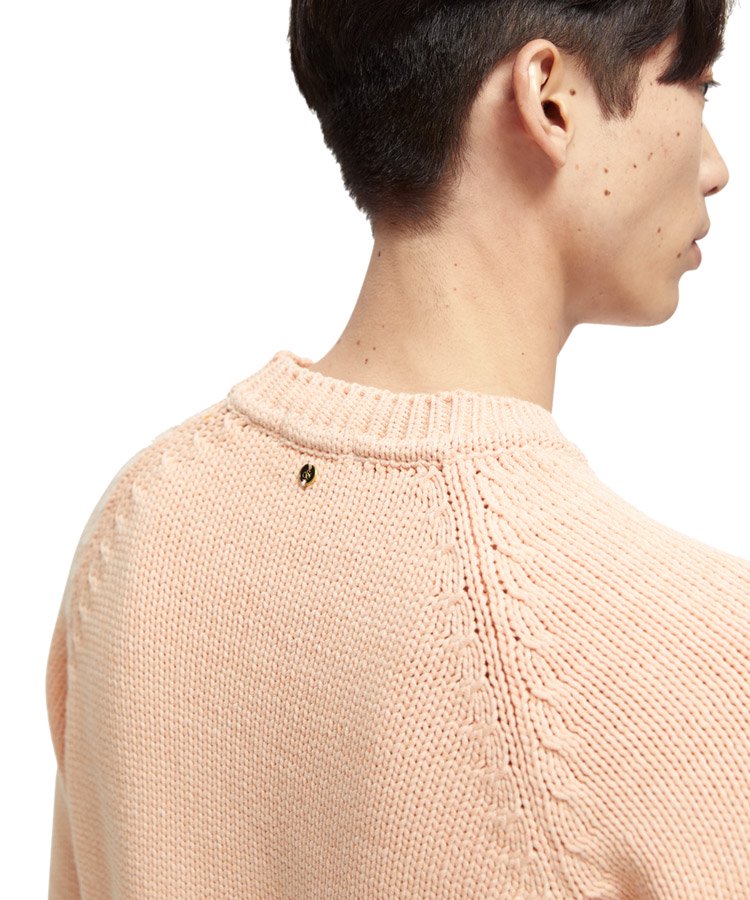 Crew neck sweater / サンセットオレンジ [282-55406]