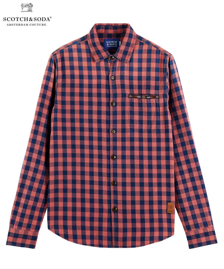 SCOTCH & SODA (スコッチ & ソーダ) 2022'SS COLLECTION 「Checked cotton shirt」