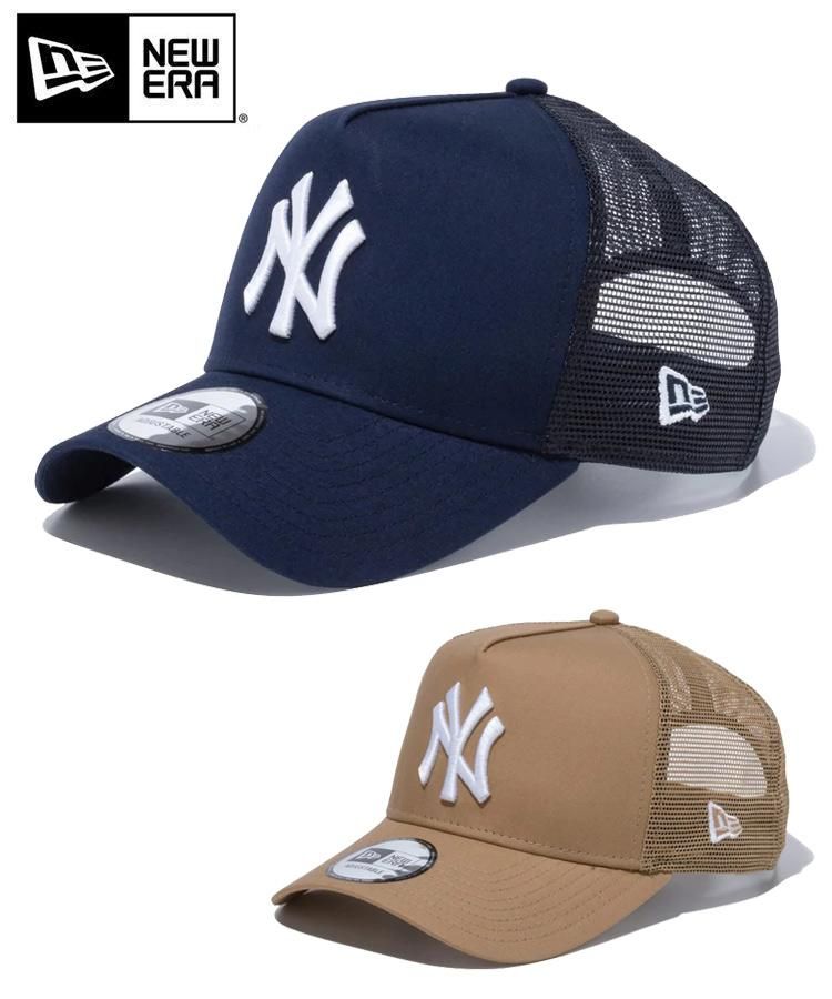 NEWERA  ニューヨーク　ヤンキース　トラッカーキャップ　メッシュ　水色　①