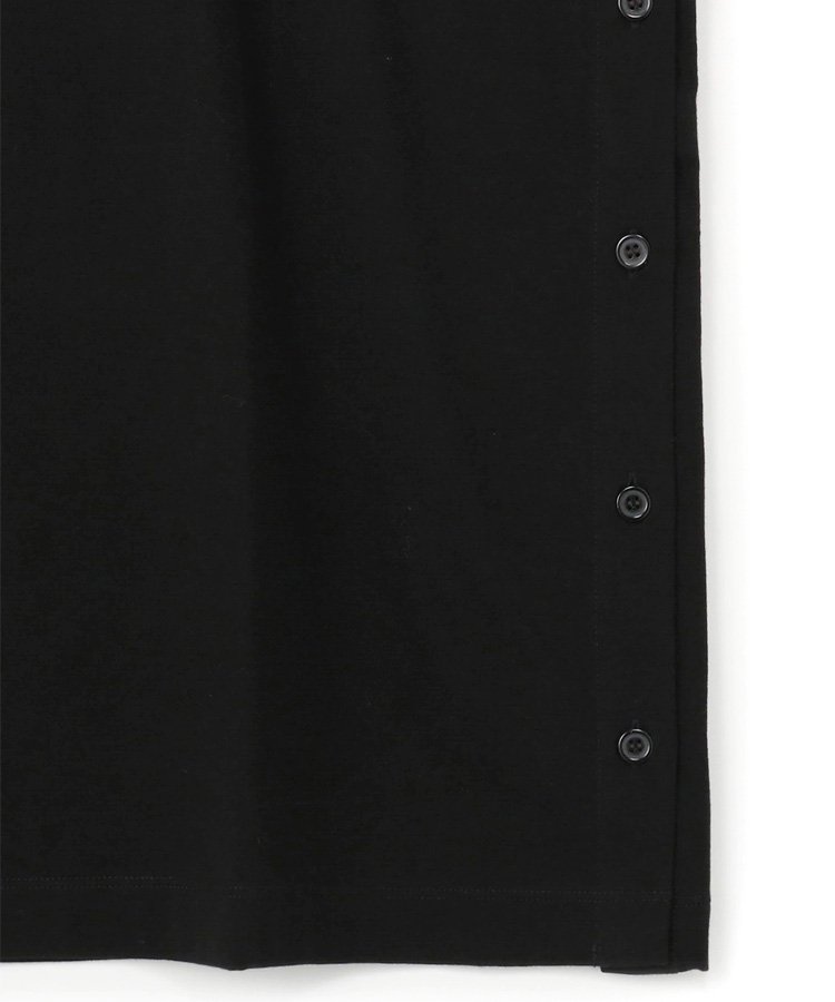 30/cotton Jersey Side Button Long Sleeve Jumbo T / ֥å [GA-T17-040-2-03]