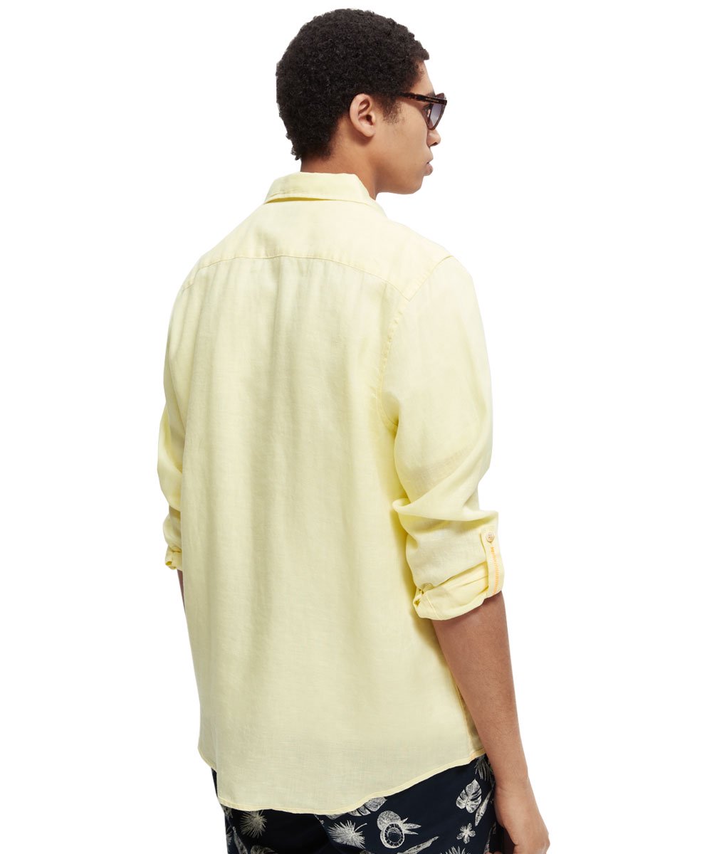 Regular-fit linen shirt /  [292-51401]