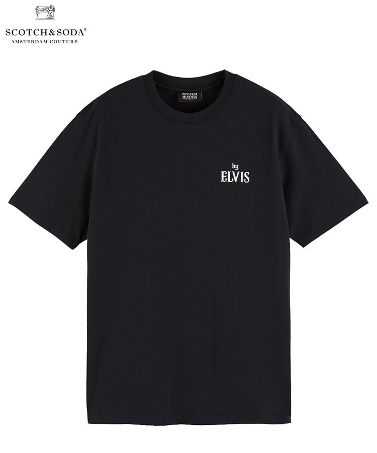 ELVIS CAPSULE - Relaxed-fit T-shirt in / ブラック [282-54400]