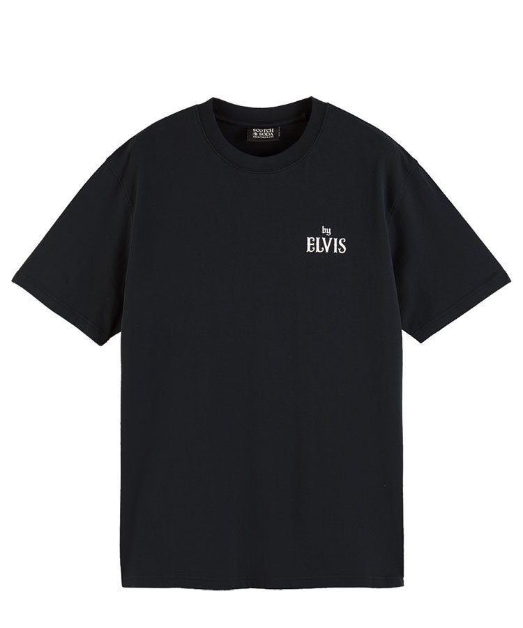 ELVIS CAPSULE - Relaxed-fit T-shirt in / ブラック [282-54400]