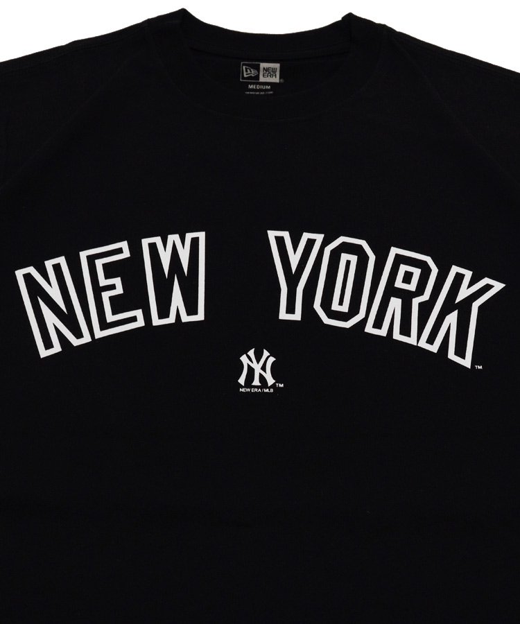 <img class='new_mark_img1' src='https://img.shop-pro.jp/img/new/icons61.gif' style='border:none;display:inline;margin:0px;padding:0px;width:auto;' />半袖 コットン Tシャツ MLB アパレル ニューヨーク・ヤンキース NEW YORK レギュラーフィット / 2カラー