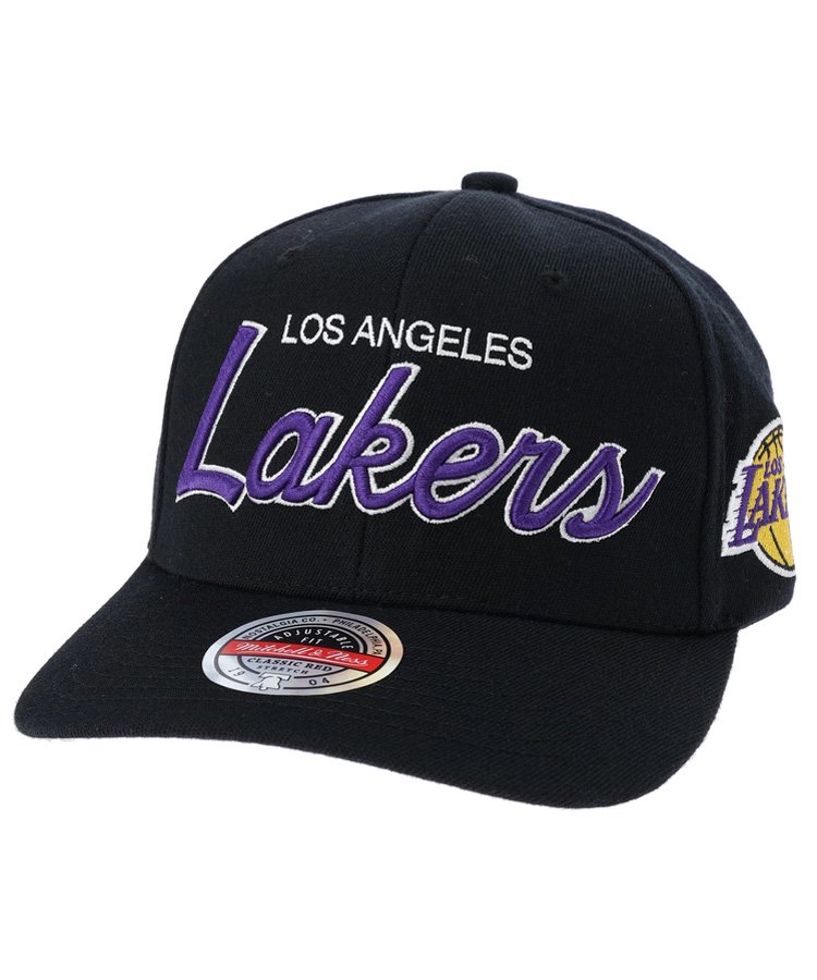 <img class='new_mark_img1' src='https://img.shop-pro.jp/img/new/icons5.gif' style='border:none;display:inline;margin:0px;padding:0px;width:auto;' />Team Script 2.0 Stretch Snapback : Los Angeles Lakers / ブラック [HHSS3281-LALYYPPPBLCK]