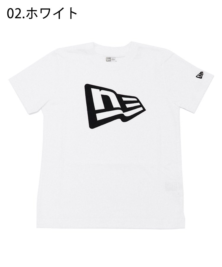 <img class='new_mark_img1' src='https://img.shop-pro.jp/img/new/icons61.gif' style='border:none;display:inline;margin:0px;padding:0px;width:auto;' />Kid's Youth コットン Tシャツ フラッグロゴ / 2カラー [BSC]