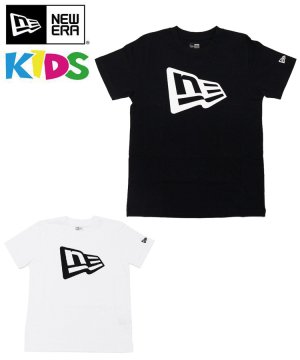 Kid's Youth コットン Tシャツ フラッグロゴ / 2カラー [BSC]