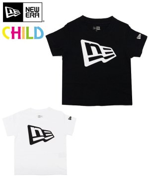<img class='new_mark_img1' src='https://img.shop-pro.jp/img/new/icons61.gif' style='border:none;display:inline;margin:0px;padding:0px;width:auto;' />Kid's Child コットン Tシャツ フラッグロゴ / 2カラー [BSC]