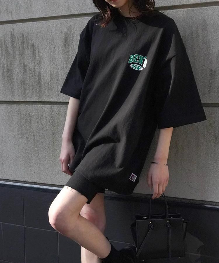 BACK LOGO WAPPEN ULTRA HEAVY BIG S/S TEE (Хå  åڥ ȥإӡ ӥåT) / ֥å [C-2580049-01]