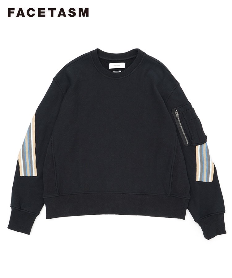 FACETASM RIB XXL SWEATER オーバーサイズスウェット