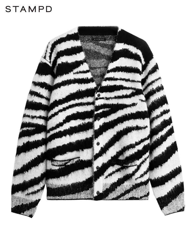 STAMPD (スタンプド) 2021'AW COLLECTION 「ZEBRA CARDIGAN」