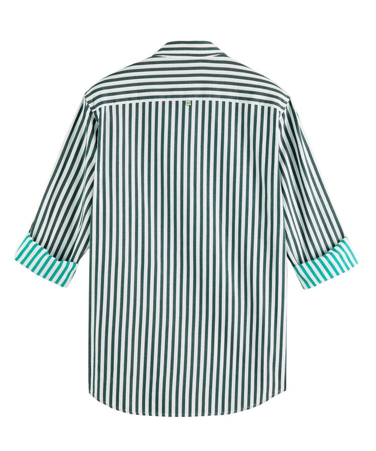 Regular-fit striped shirt / ꡼ߥۥ磻 [282-61413]