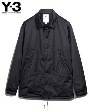 <img class='new_mark_img1' src='https://img.shop-pro.jp/img/new/icons5.gif' style='border:none;display:inline;margin:0px;padding:0px;width:auto;' />Y-3 M CLASSIC REFINED WOOL COACH JACKET / ブラック [HN4323]