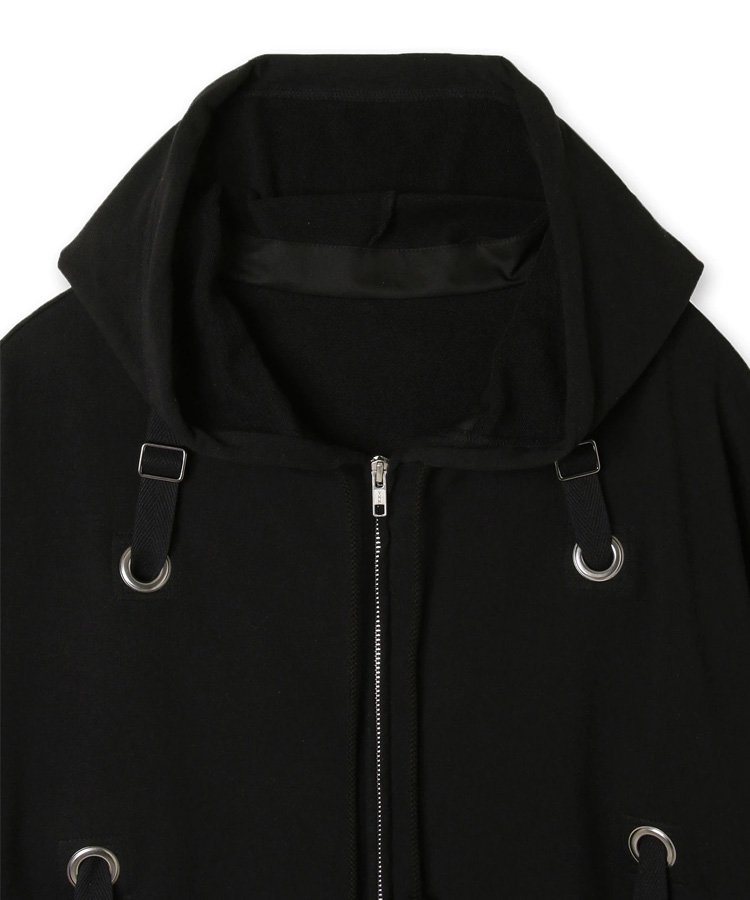 Mini fleece pile Eyelet zipper hoodie / ֥å [GE-T10-005-3-03]