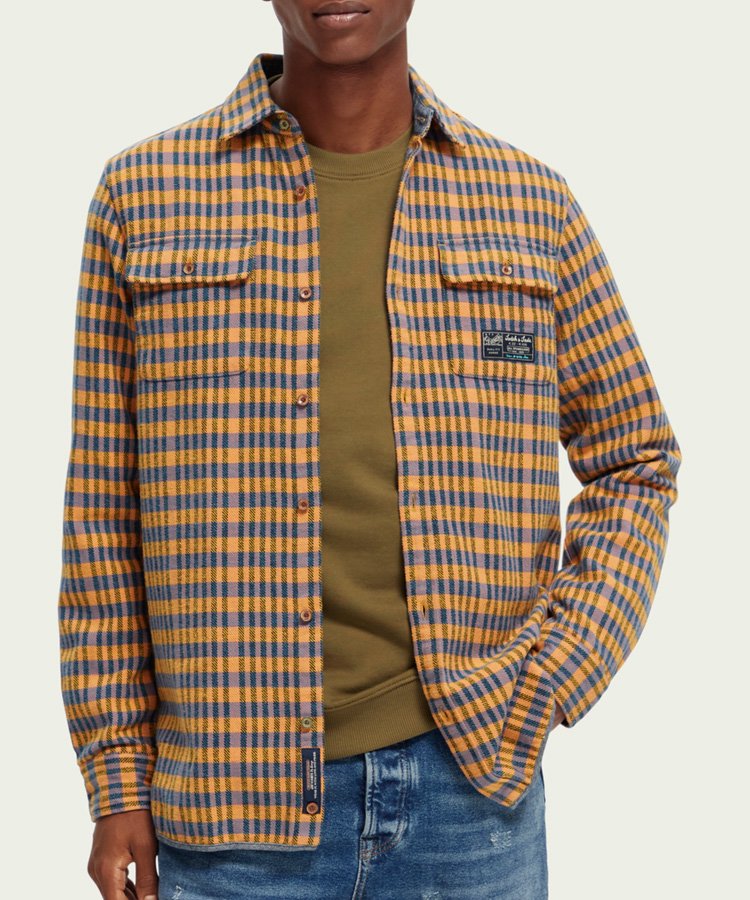 Regular fit checked flannel shirt / 󥸡ߥѡץ [292-61423]