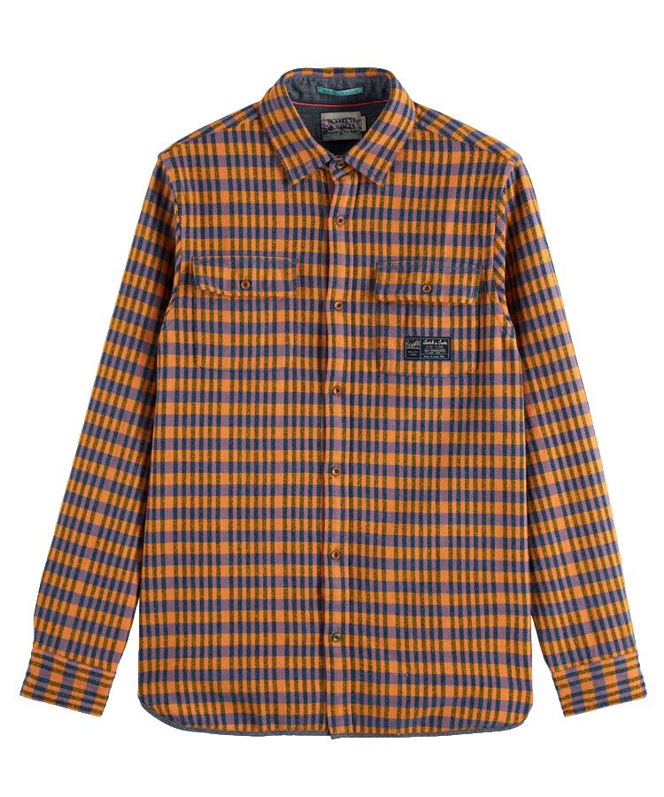 Regular fit checked flannel shirt / 󥸡ߥѡץ [292-61423]