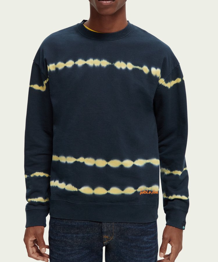 Tie-dye felpa crewneck sweatshirt / ͥӡ [292-63806]