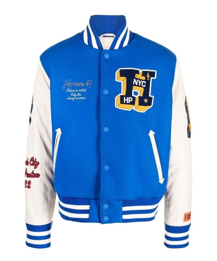 HERON PATCHES VARSITY JACKET / ֥롼ߥ [HMEF22-160]