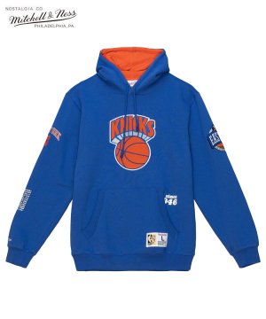 NBA Team Origins Fleece Hoody : New York Knicks / ロイヤル [FPHD4849-NYKYYPPPROYA]