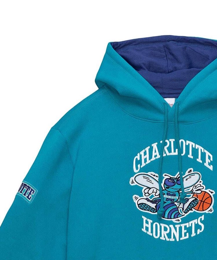 NBA Team Origins Fleece Hoody : Charlotte Hornets / ƥ [FPHD4849-CHOYYPPPHRBL]