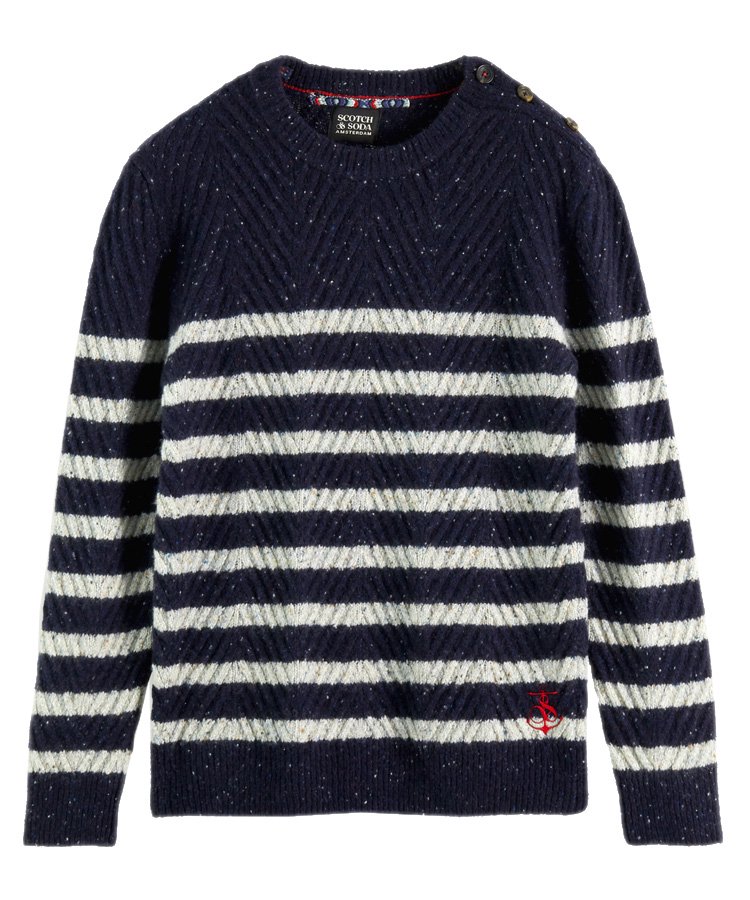 Cable knit wool-blended sweater / ͥӡ [292-65411]