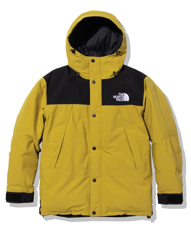 <img class='new_mark_img1' src='https://img.shop-pro.jp/img/new/icons5.gif' style='border:none;display:inline;margin:0px;padding:0px;width:auto;' />Mountain Down Jacket (マウンテンダウンジャケット) / ミネラルゴールド(ME) [ND92237]