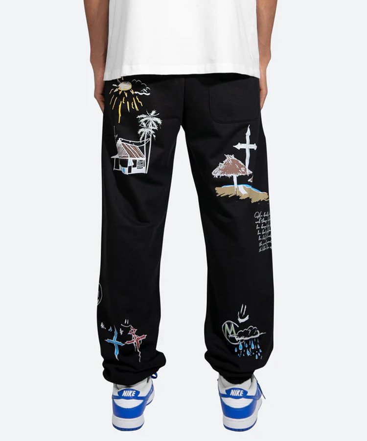 <img class='new_mark_img1' src='https://img.shop-pro.jp/img/new/icons5.gif' style='border:none;display:inline;margin:0px;padding:0px;width:auto;' />BEACH SWEATPANTS / ブラック