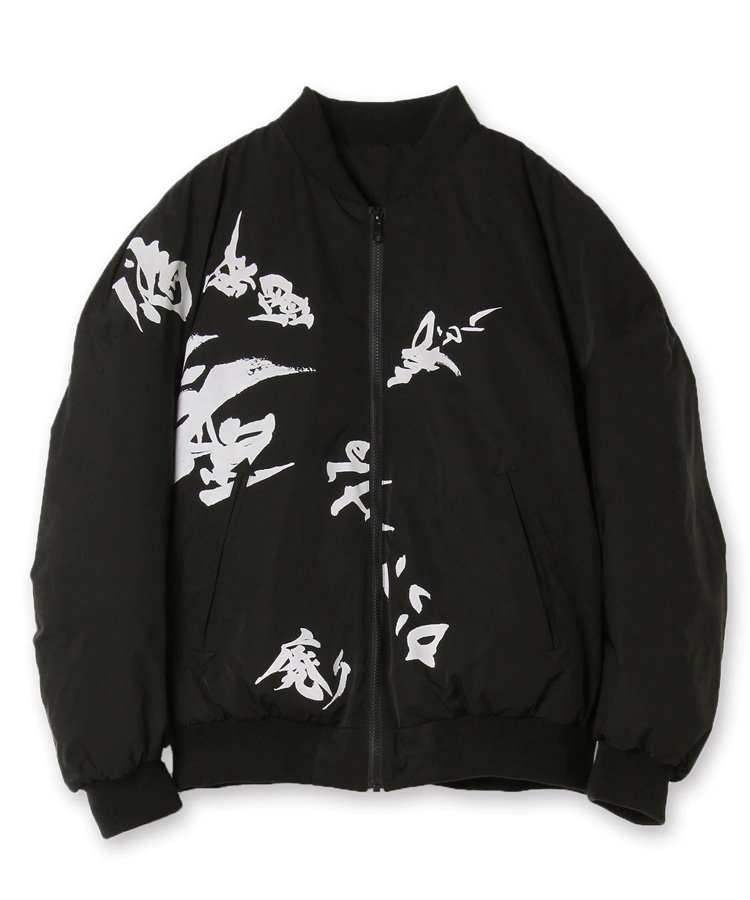<img class='new_mark_img1' src='https://img.shop-pro.jp/img/new/icons5.gif' style='border:none;display:inline;margin:0px;padding:0px;width:auto;' />[SOUUN TAKEDA] Matte down Puffer blouson / ブラック [GE-J10-902-1-03]