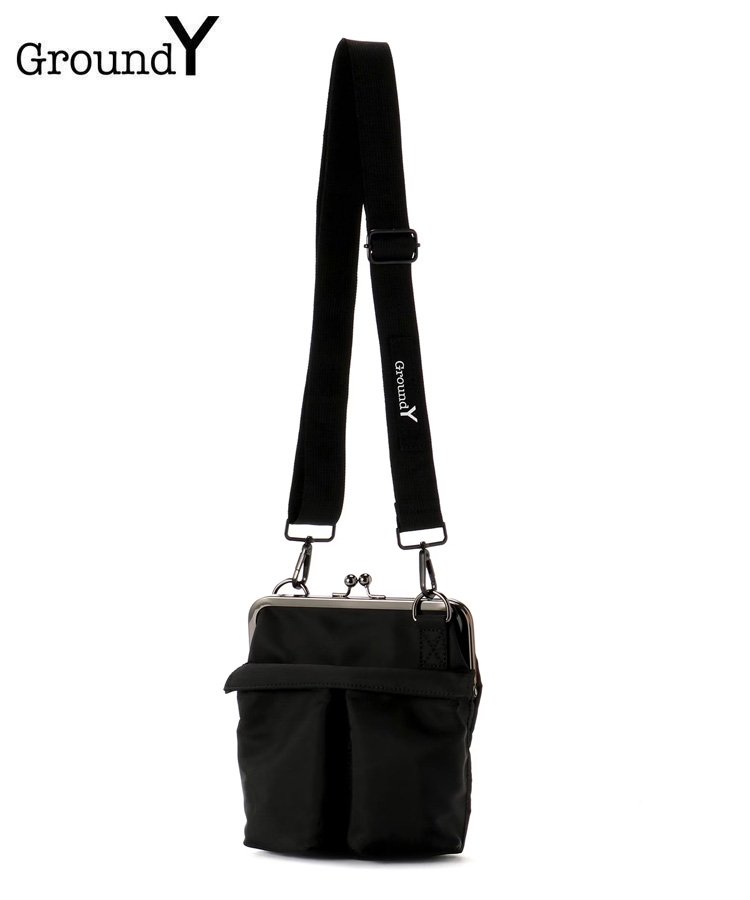 Ground Y SMALL HELMET BAG WITH CLASP - ショルダーバッグ