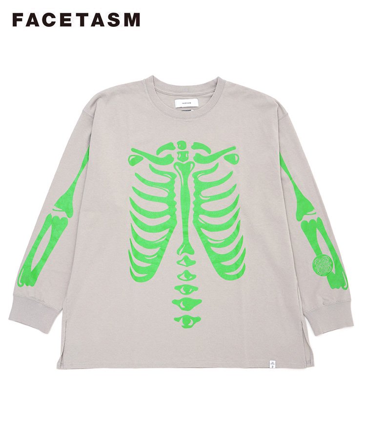 FACETASM (ファセッタズム) 2023'SS COLLECTION 「BONES PRINT TEE」