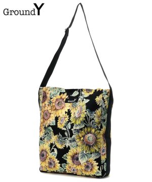 Cotton Bag Flower Print Shoulder Bag / イエロー [GI-I03-057-1-02]