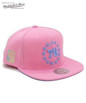<img class='new_mark_img1' src='https://img.shop-pro.jp/img/new/icons5.gif' style='border:none;display:inline;margin:0px;padding:0px;width:auto;' />Pastel Snapback HWC : Philadelphia 76ers / ライトピンク [HHSS5614-P76YYPPPLTPK]