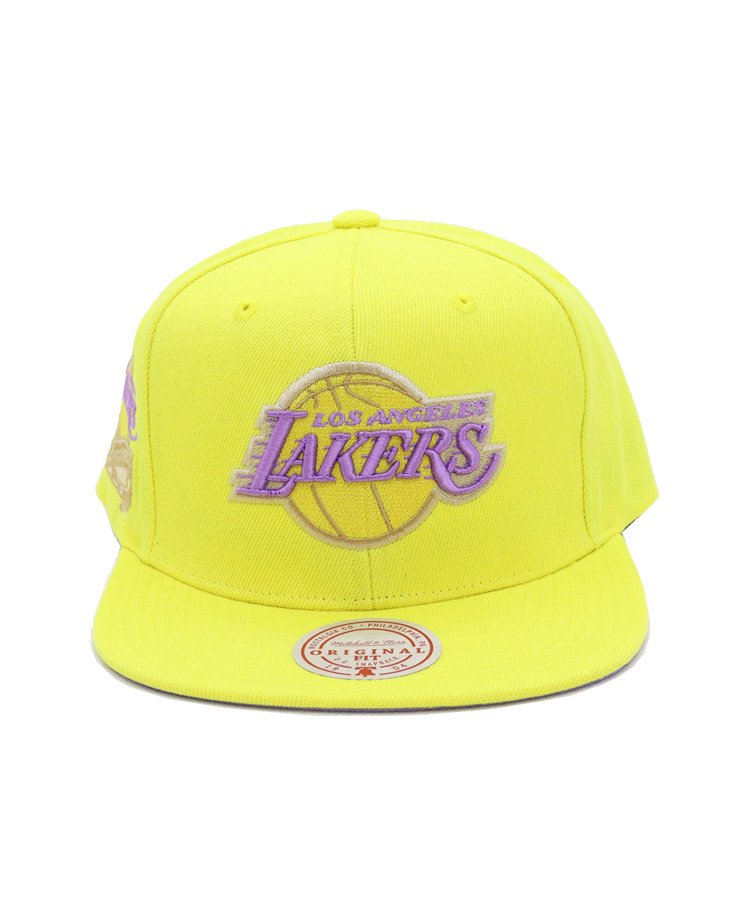 Pastel Snapback HWC : Los Angeles Lakers /  [HHSS5628-LALYYPPPYELL]