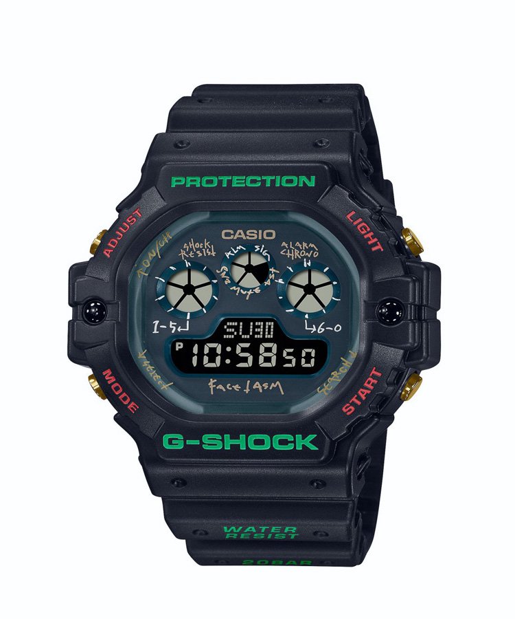 <img class='new_mark_img1' src='https://img.shop-pro.jp/img/new/icons5.gif' style='border:none;display:inline;margin:0px;padding:0px;width:auto;' />G-SHOCK × FACETASM [DW-5900FA]