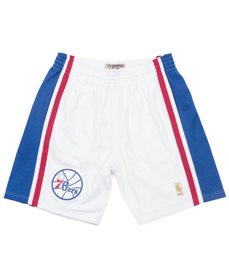 Swingman Shorts : Philadelphia 76ers Home 1996-97 / ۥ磻 [SMSHGS18246-P76WHIT96]
